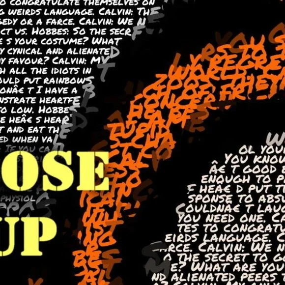 Calvin And Hobbes Quotes Mosaic AMAZING Framed 8.5X11 Limited Edition Art w/COA - Picture 2 of 3